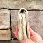 [Caroline Hill] Nadine Zippered Wallet Pearl Quilted - The Pink Pineapple 850