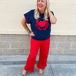 Catch of the Coast Sweater Top - The Pink Pineapple 850