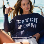 Catch of the Day Coastal Sweater - The Pink Pineapple 850