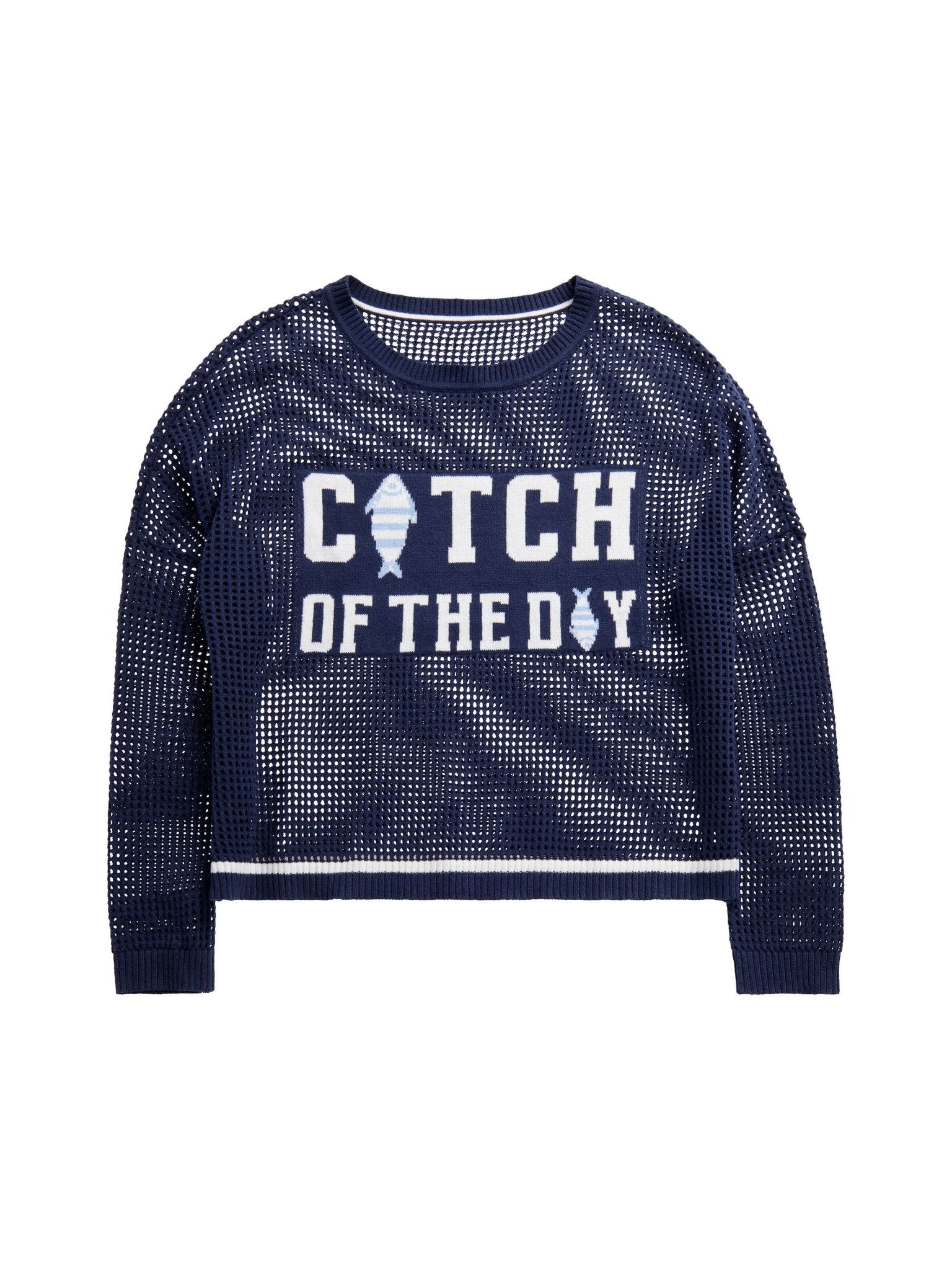 Catch of the Day Coastal Sweater - The Pink Pineapple 850