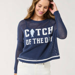 Catch of the Day Coastal Sweater - The Pink Pineapple 850