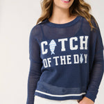 Catch of the Day Coastal Sweater - The Pink Pineapple 850