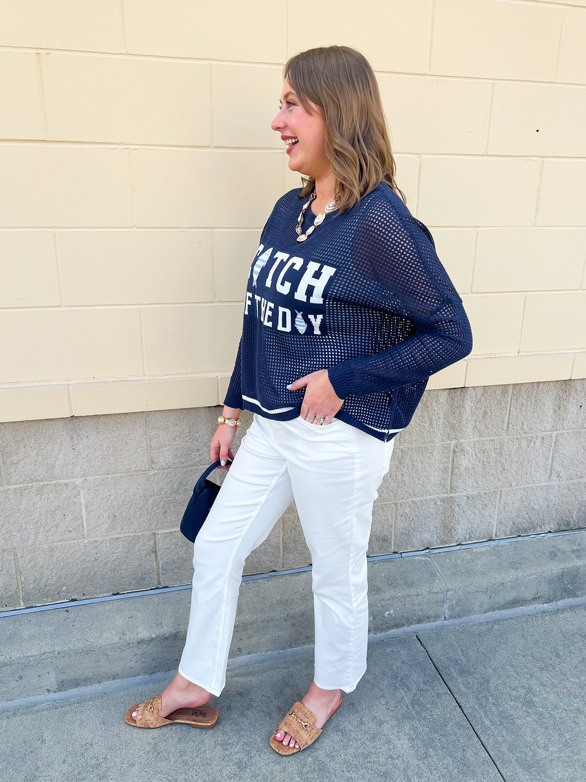 Catch of the Day Coastal Sweater - The Pink Pineapple 850