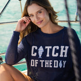 Catch of the Day Coastal Sweater - The Pink Pineapple 850
