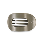 TELETIES medium flat round hair clip in sage green Sage It Ain’t So design.