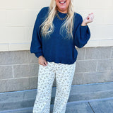 Cerulean Cloud Knit Sweater - The Pink Pineapple 850