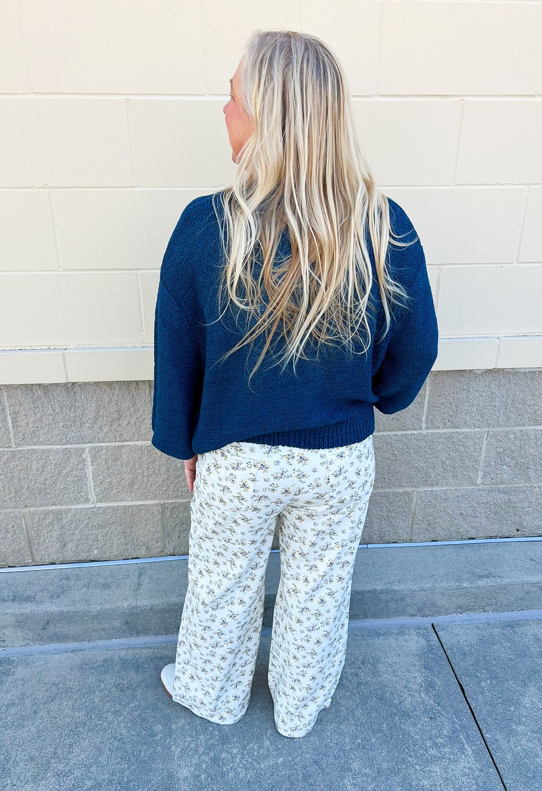 Cerulean Cloud Knit Sweater - The Pink Pineapple 850