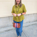 Charmed in Chartreuse Blouse - The Pink Pineapple 850