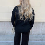 Cheers & Shine Ribbed Sweater in Black - The Pink Pineapple 850