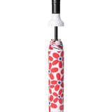 Cherry Pop Red Floral Bottle Umbrella - The Pink Pineapple 850