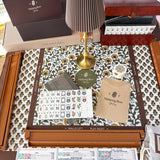 Chestnut Leather Storage Box - The Pink Pineapple 850