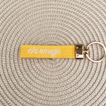 Chi Omega Embroidered Keychain - The Pink Pineapple 850