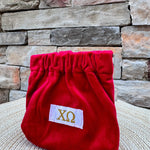 Chi Omega Mini Coin Purse - The Pink Pineapple 850