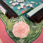 Chinoiserie Floral Mahjong Dice Dish Pink - The Pink Pineapple 850