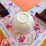 Chinoiserie Floral Mahjong Dice Dish Pink - The Pink Pineapple 850