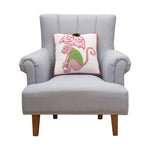 Chinoiserie Monkey Garden Pillow - The Pink Pineapple 850