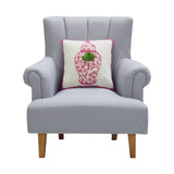 Chinoiserie Vase with Tassels Pillow - The Pink Pineapple 850