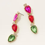 Christmas Light Bulb Drop Earrings - The Pink Pineapple 850