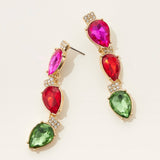 Christmas Light Bulb Drop Earrings - The Pink Pineapple 850