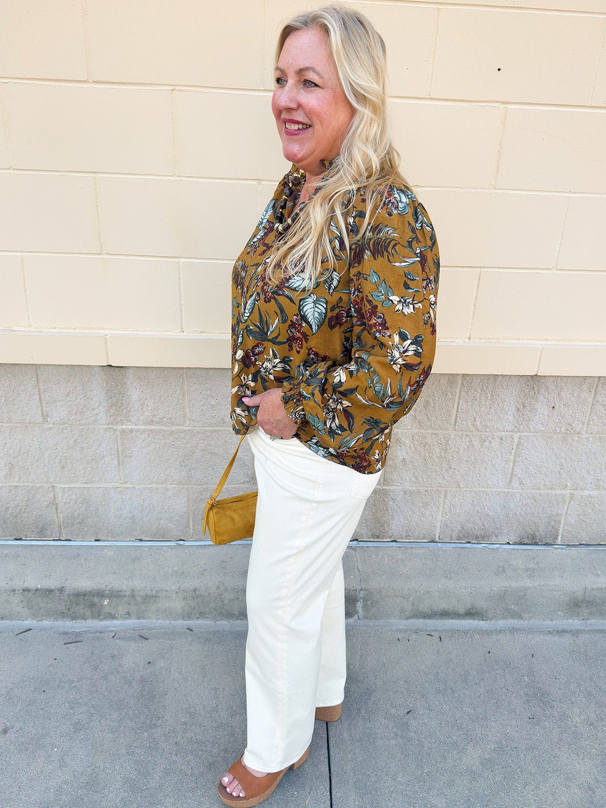 Cider & Sage Blouse - The Pink Pineapple 850