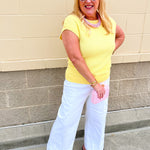 Citrus Sunbeam Knit Top - The Pink Pineapple 850