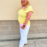 Citrus Sunbeam Knit Top - The Pink Pineapple 850