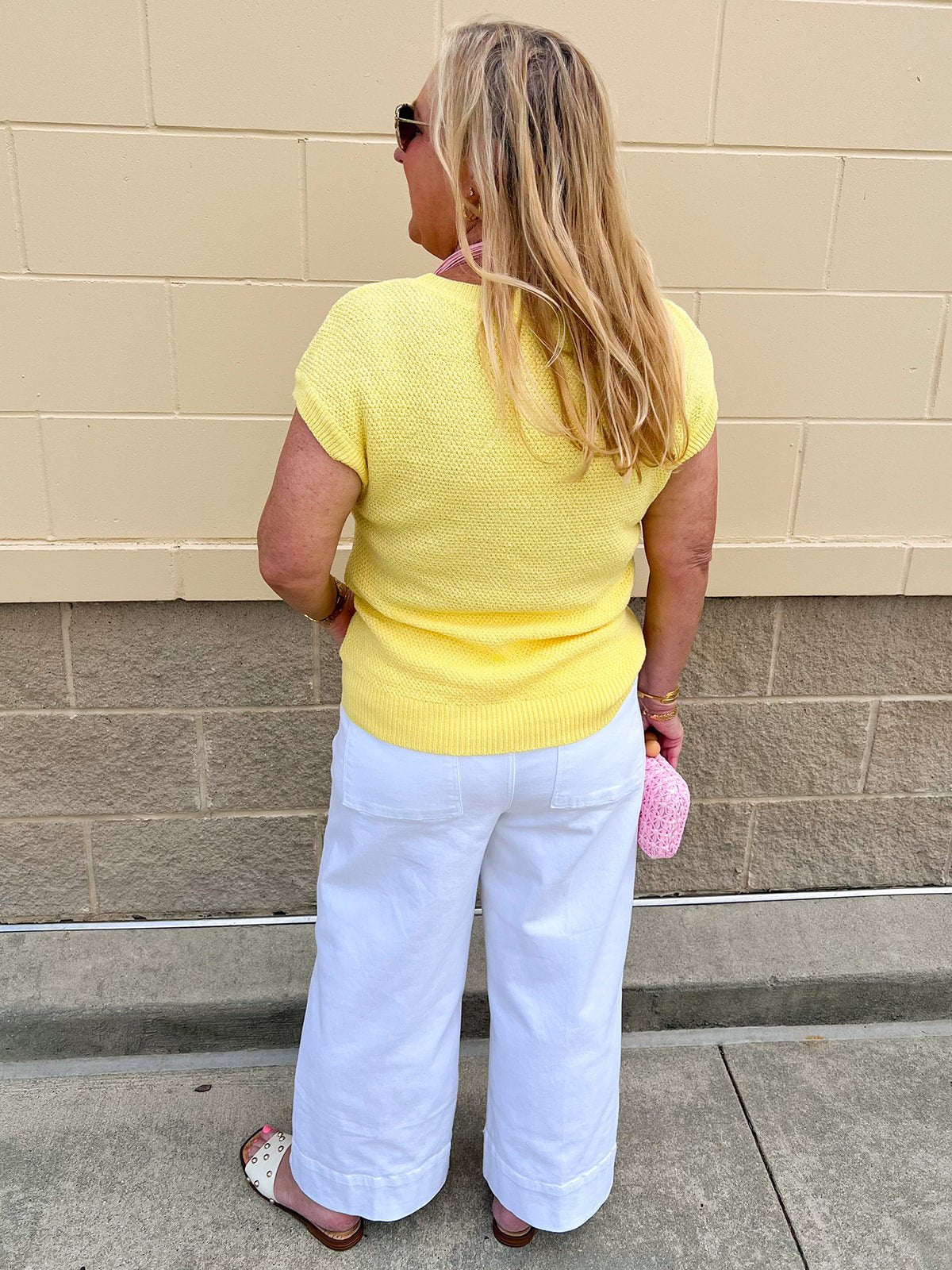 Citrus Sunbeam Knit Top - The Pink Pineapple 850