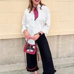 City Harbor Stripe Button Down - The Pink Pineapple 850
