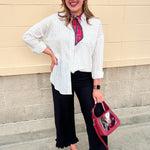 City Harbor Stripe Button Down - The Pink Pineapple 850
