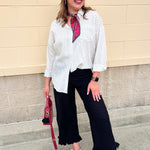 City Harbor Stripe Button Down - The Pink Pineapple 850