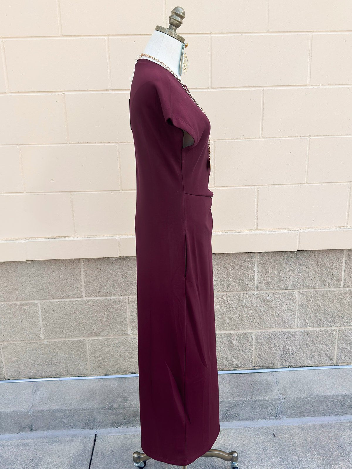 City Stroll Tie Waist Dress - The Pink Pineapple 850