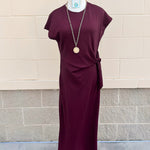 City Stroll Tie Waist Dress - The Pink Pineapple 850