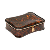 Claire Jumbo Makeup Case – Miami Tortoise - The Pink Pineapple 850