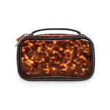 Claire Medium Makeup Case - Miami Tortoise - The Pink Pineapple 850