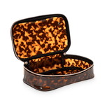 Claire Medium Makeup Case - Miami Tortoise - The Pink Pineapple 850
