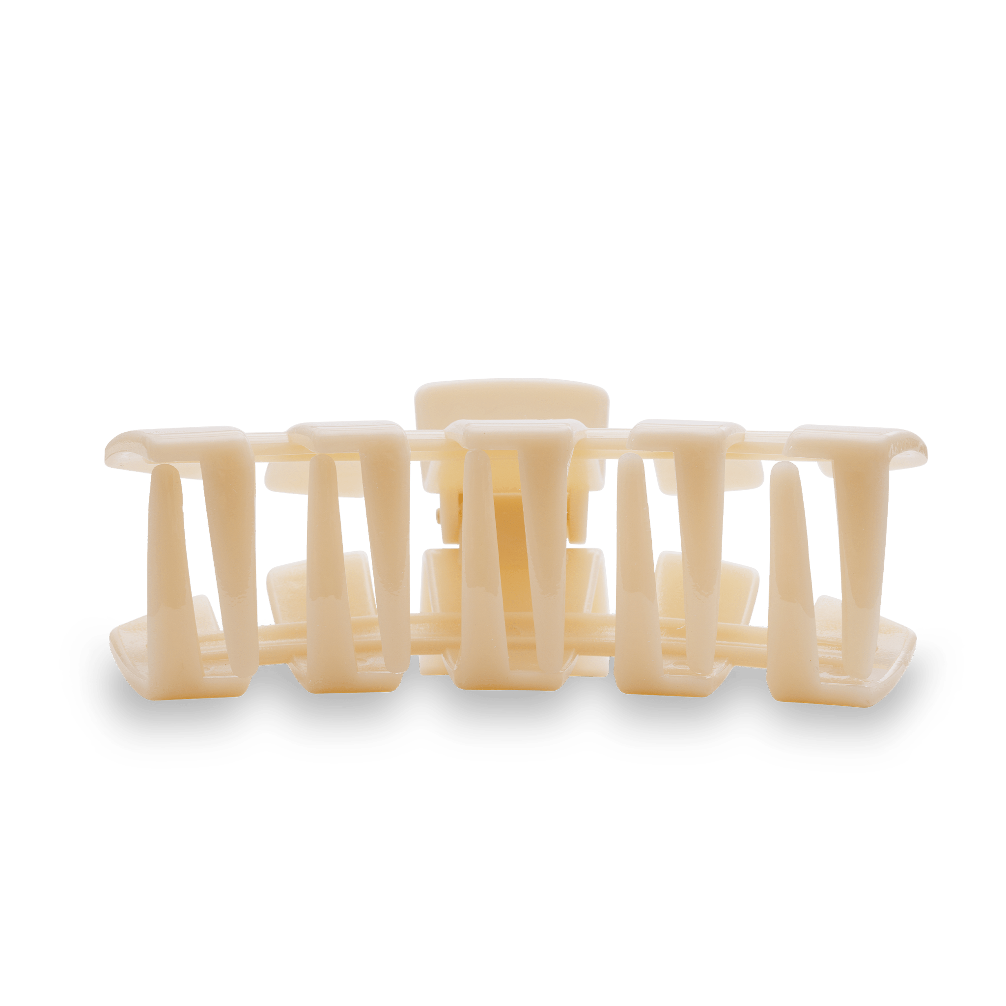 Classic Almond Beige Large Hair Clip - The Pink Pineapple 850