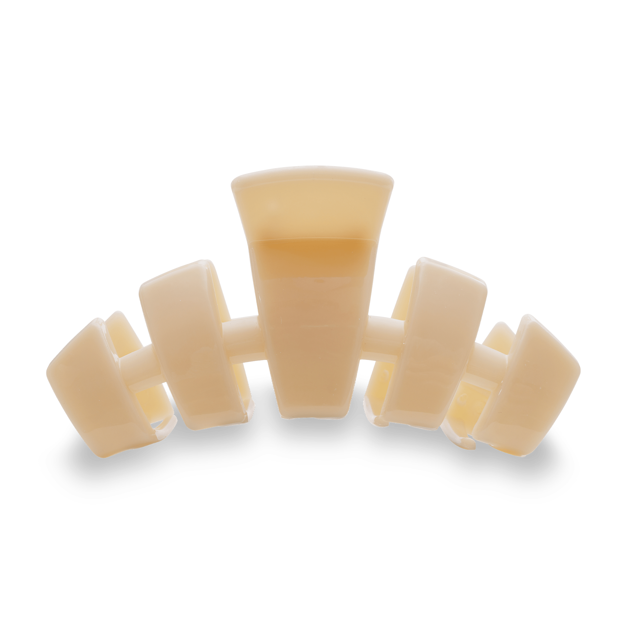 Classic Almond Beige Large Hair Clip - The Pink Pineapple 850