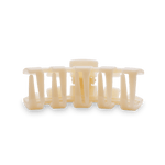 Classic Almond Beige Medium Hair Clip - The Pink Pineapple 850