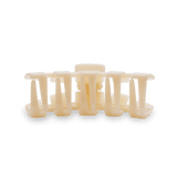 Classic Almond Beige Medium Hair Clip - The Pink Pineapple 850