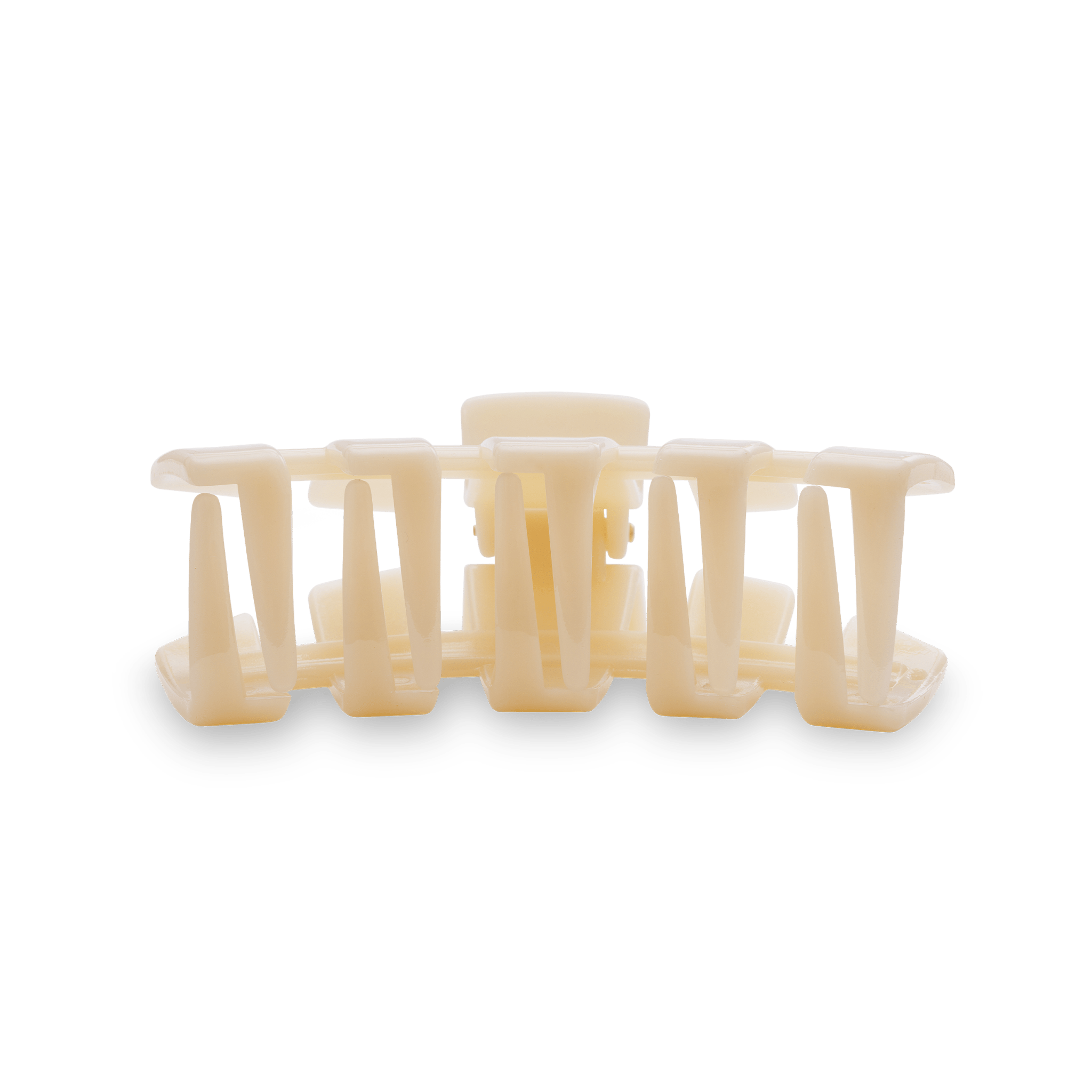 Classic Almond Beige Medium Hair Clip - The Pink Pineapple 850