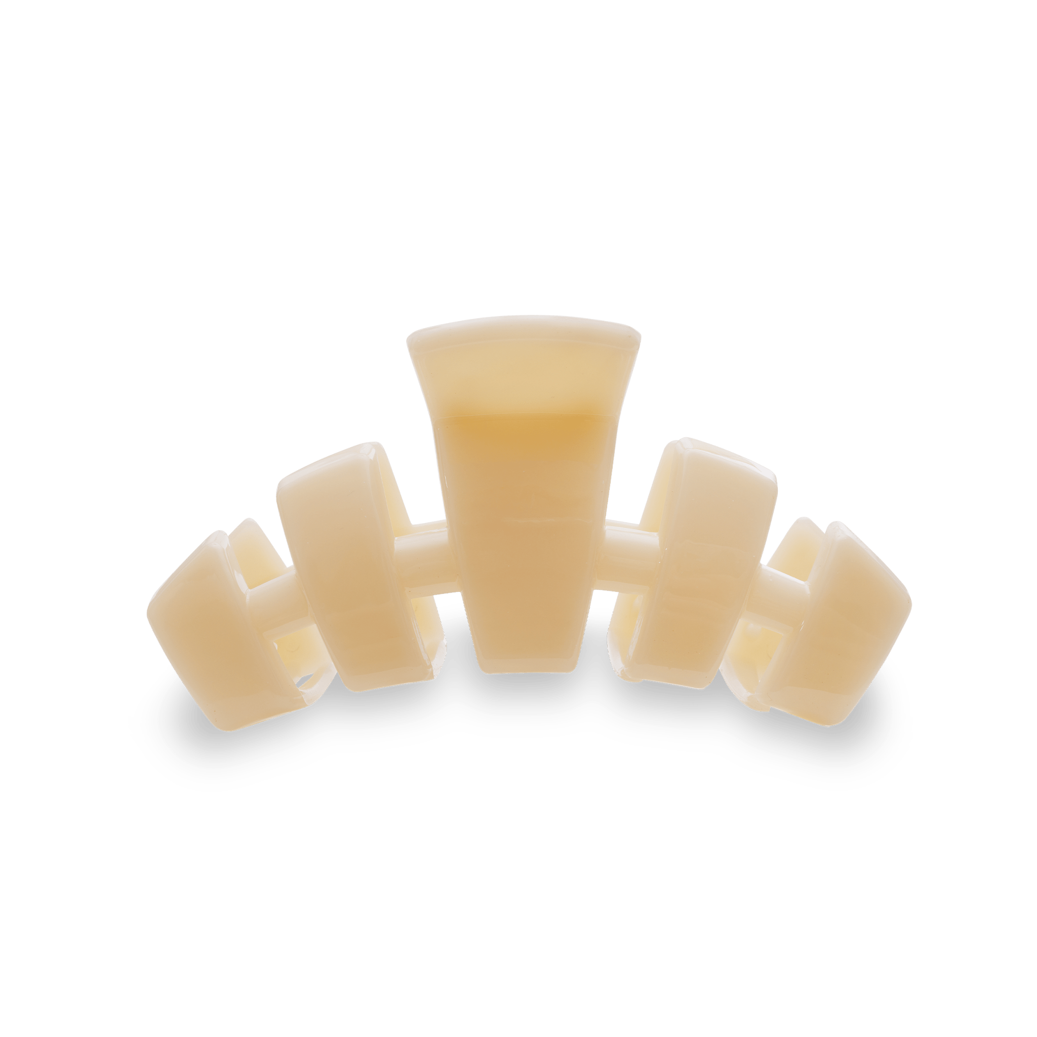 Classic Almond Beige Medium Hair Clip - The Pink Pineapple 850