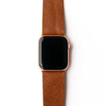 Classic Brown Leather Watch Band - The Pink Pineapple 850