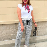 Classic Check Pants - The Pink Pineapple 850