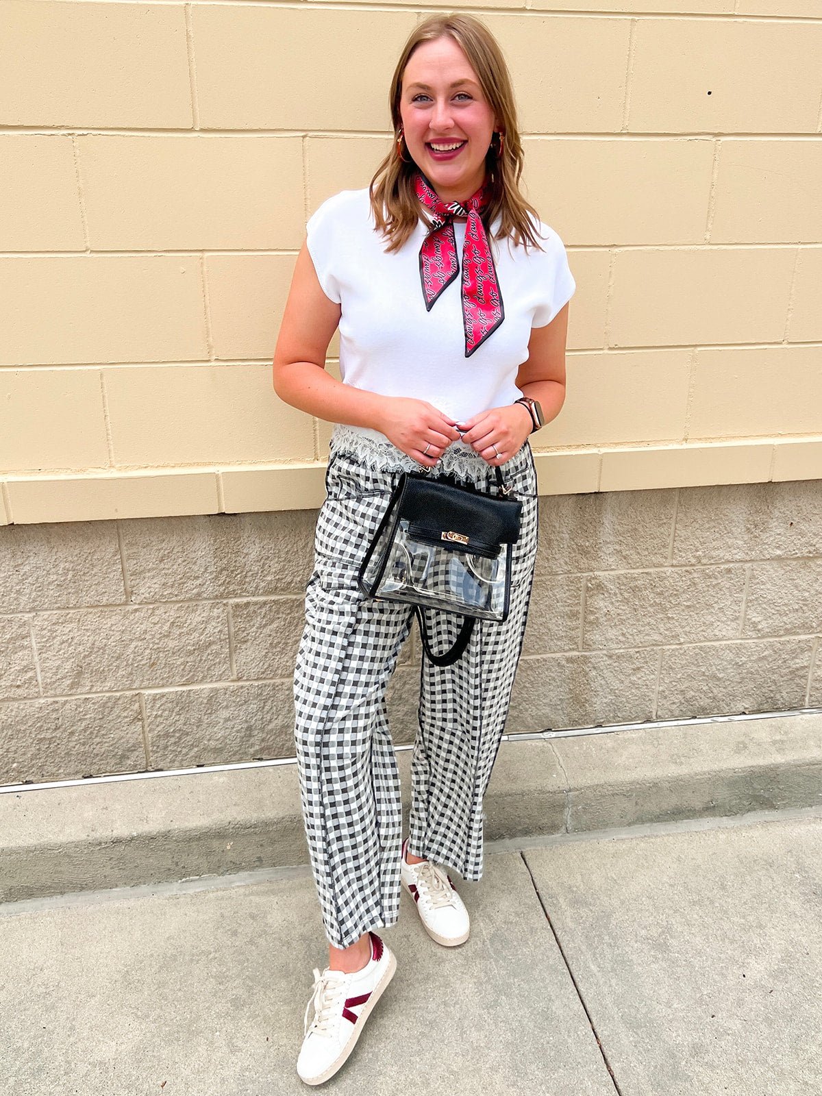 Classic Check Pants - The Pink Pineapple 850