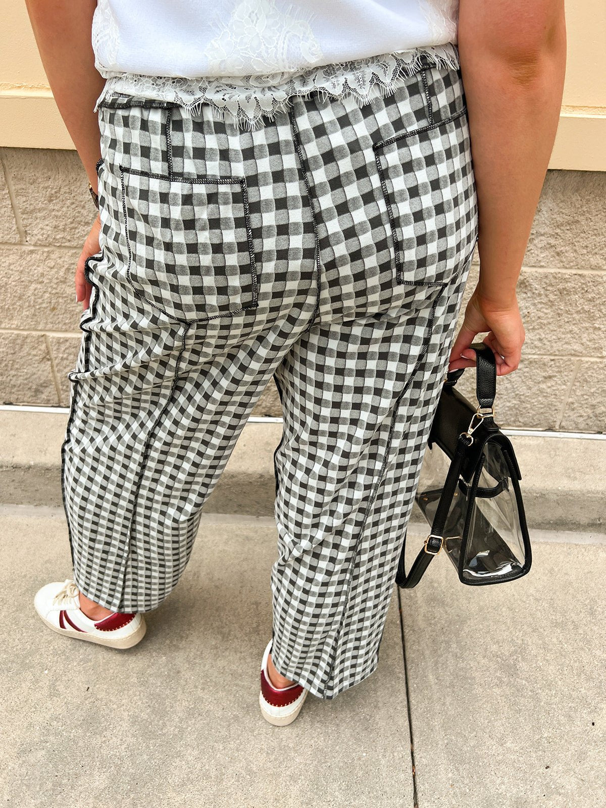 Classic Check Pants - The Pink Pineapple 850