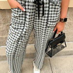 Classic Check Pants - The Pink Pineapple 850