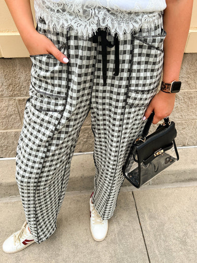 Classic Check Pants - The Pink Pineapple 850