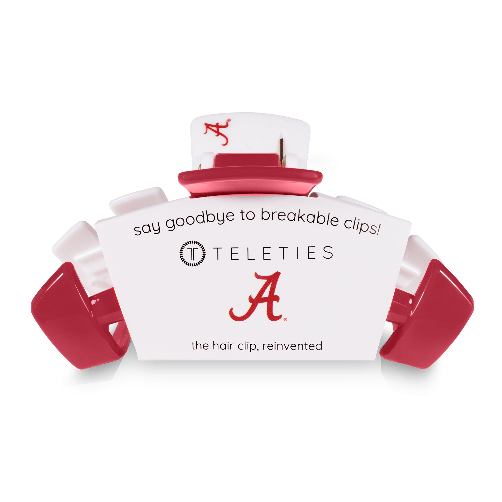 Classic College Hair Clip | Large | Univ. of Alabama - The Pink Pineapple 850
