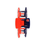Classic College Hair Clip | Medium | Auburn Univ. - The Pink Pineapple 850