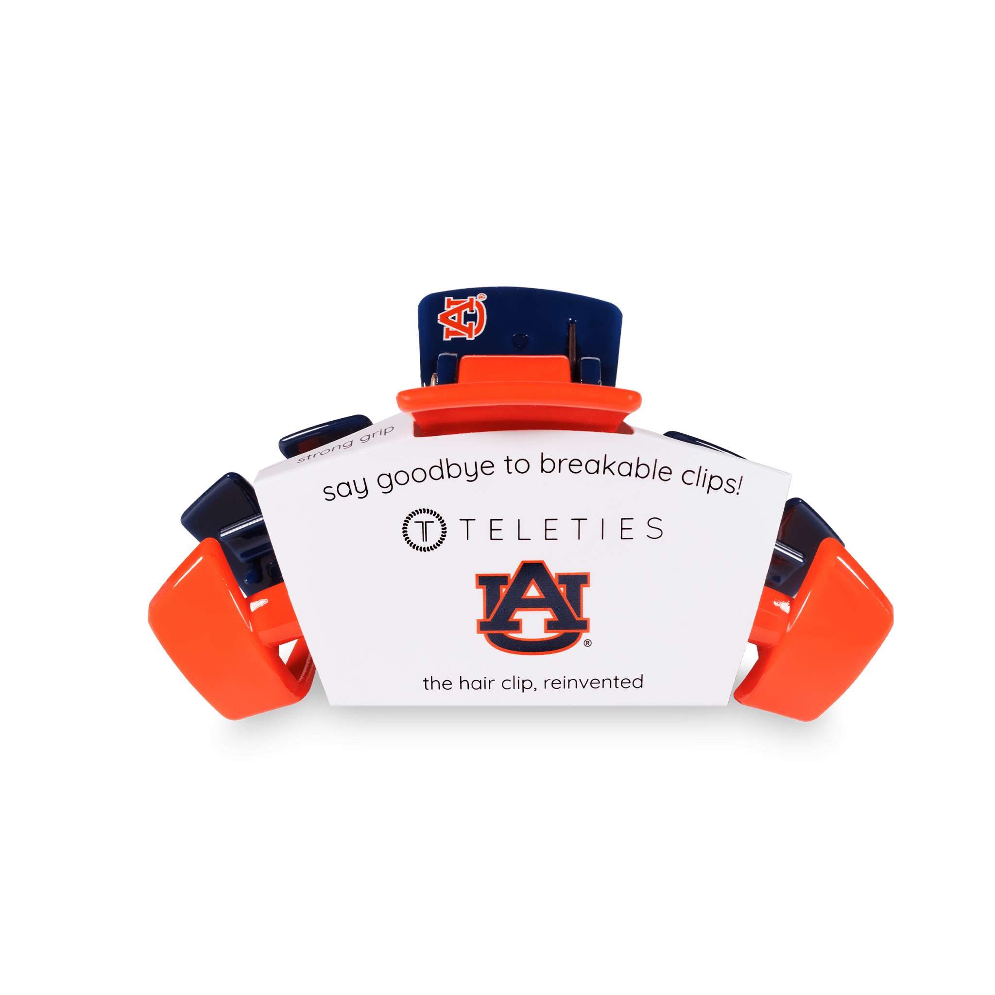 Classic College Hair Clip | Medium | Auburn Univ. - The Pink Pineapple 850
